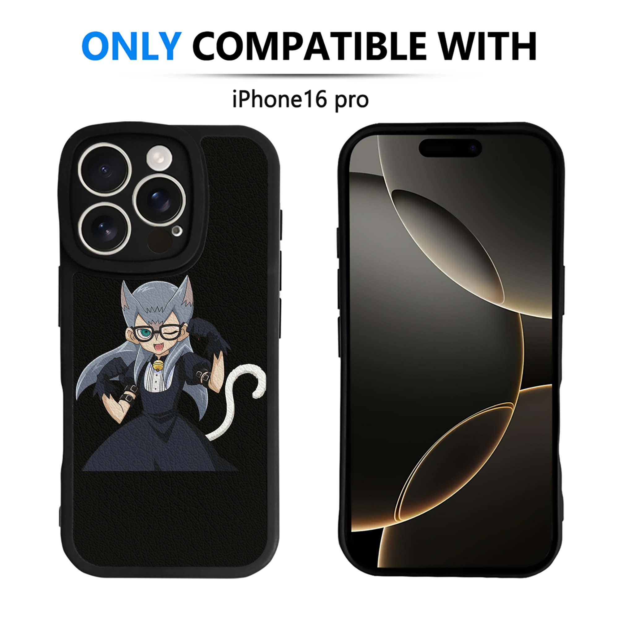 遊☆戯☆王 Yu-Gi-Oh! 【iPhone 16シリーズ対応】シリコンスマホケース（レザー調） 材質：シリコン